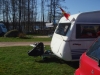 En skön helg i april 2008 på Ivön. I bakgrunden syns IVÖ-sjön.