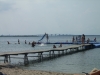 Stranden med ölandsbron i sikte.