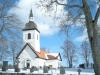I valvet ovanför orgel finns rester av målningar som tillskrivs Albertus Pi