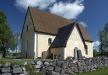 Rasbokils kyrka från söder.