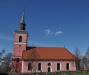 En fin färg på kyrkan i Slaka.