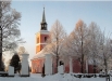 vykort från kyrkan