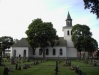 Visar kyrkan norrifrån