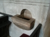 Stenskål för vigvatten