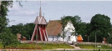 vykort från kyrkan