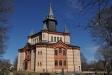 En pompös kyrkobyggnad.