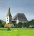 vykort från kyrkan