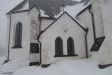 Mycket vacker arkitektur i Rödeby kyrka