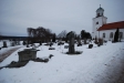 Underbar utsikt från Tvings kyrkogård