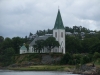 Ljungs kyrka från sjösidan