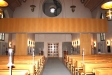  Kyrkan från altaret.