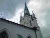 Exteriör utav Dala kyrka kyrktorn