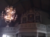interiör: orgel och takkrona  i dala kyrka