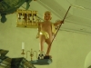 Änglar och keruber och duvan mitt i taket