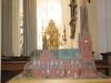 Minature av S.t Petri kyrkan - står in kyrkarummet