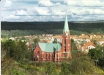 vykort från kyrkan