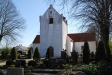 Framsidan på Nevihögs kyrka