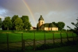 Rinkabykyrka en tidig morgon