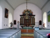 Ås kyrkas interiör.Foto:Bernt Fransson