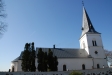 Görslövs kyrka från andra sidan