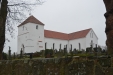 Fränninge kyrka från sydväst