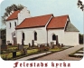 vykort från kyrkan