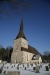 Österhaninge Kyrka på vintern