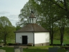 Gravkapell eller vad? nere på kyrkogården.