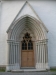 Portalen till Lau kyrka