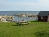 Den lilla hamnen vid Hallshuk