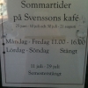 Bilder från Svenssons Kafé