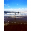 Bilder från Skrea strand