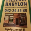Bilder från Pizzeria Babylon