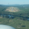 Bilder från Hagfors flygplats