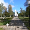 Bilder från Puottaure kyrka