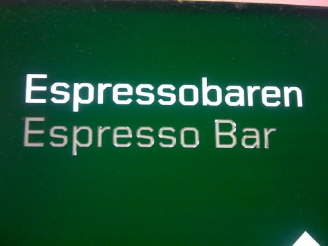 Espressobaren på Moderna