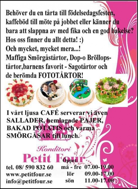 Café Petit Four