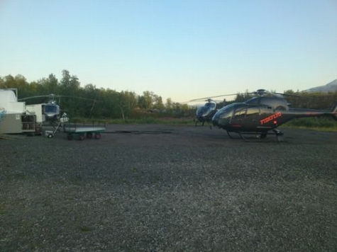 Ristem, helikopterflygplats