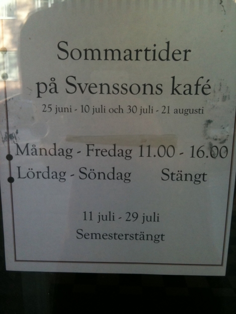 Svenssons Kafé