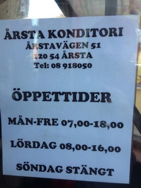 Årsta Konditori