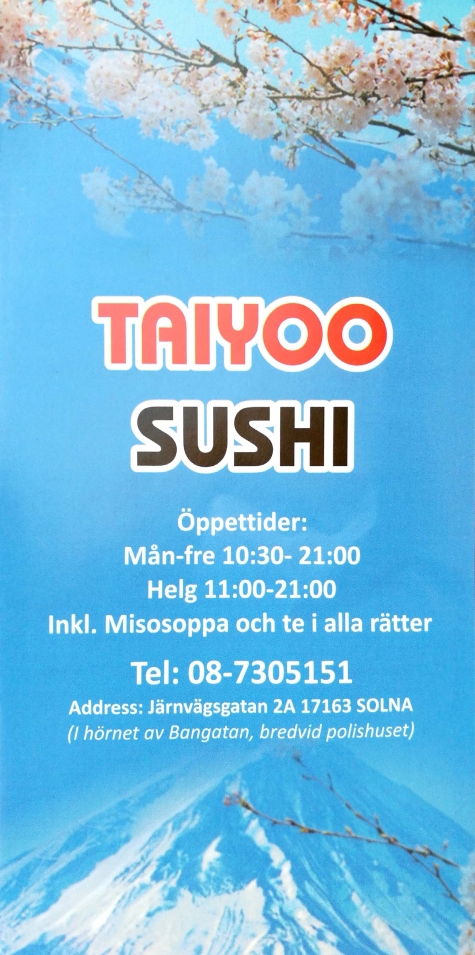 Sushi Bar Taiyoo