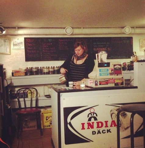 India Däck Bokcafé