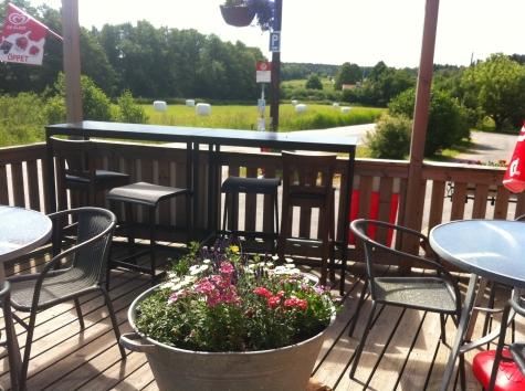 Eldtomta Café och Butik