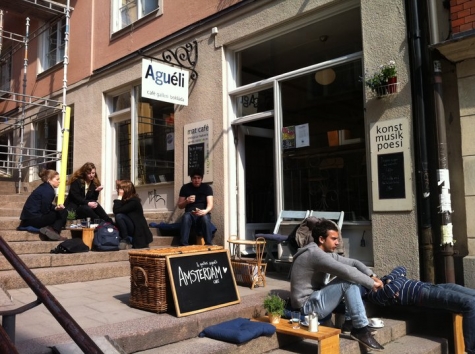 Amsterdam och Galleri Aguéli