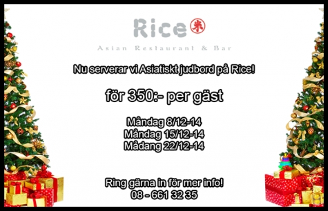 Rice Asian Restaurant och Bar