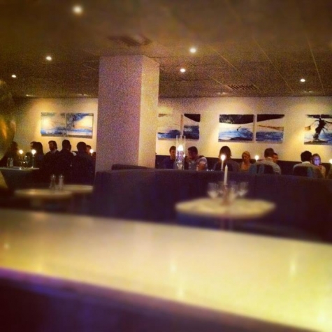 Aqua Dinner and Drinks meny