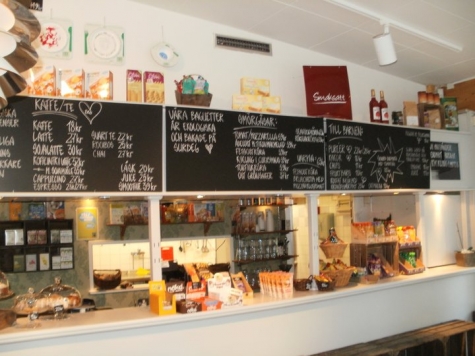 Café Skarpa i Skarpnäcks Kulturhus