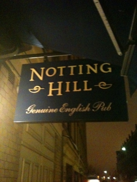 Notting hill pub