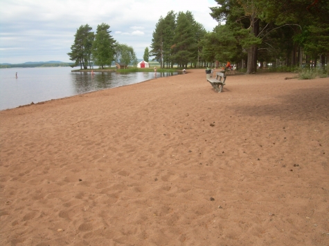 Strandbadet, Orsasjön