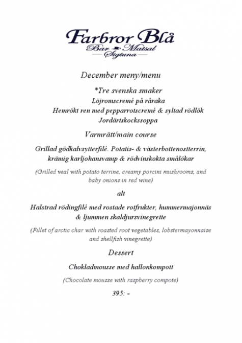 Farbror Blå Café och Restaurang